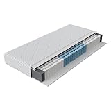 Novilla Matratze 180x200 cm Federkernmatratze Härtegrad H4 Öko-Tex...