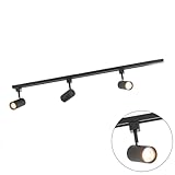 QAZQA - Modern 1-Phasen-Schienensystem Komplettset I Spotlight I Deckenspot I...