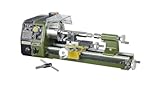 Proxxon Präzisionsdrehmaschine PD250/E, hochwertige Drehbank für die Stahl-, Messing-...