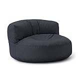 Lumaland Sitzsack Lounge | Sofa-Sitzsack 90 x 50 cm mit Rückenlehne | Indoor &...