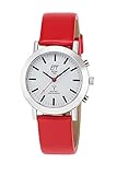ETT Eco Tech Time Funk Solar Damen Uhr Analog mit Leder Armband ELS-11582-11L