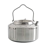 Camping Wasserkocher Herd Pfeifen Camp Tees Kaffeekanne Edelstahl Outdoor Wandern...
