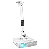 Duronic PB06XL Beamer Halterung | Projektor Deckenhalterung | Universal...