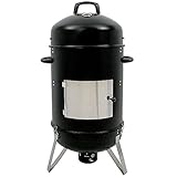 BBQ-Toro Räuchertonne Hickory Ø 46 cm | Grilltonne, Räucherofen Holz,...