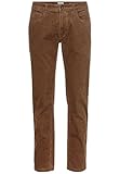 camel active Herren Regular Fit 5-Pocket Cordhose 32 Braun menswear-32/32