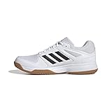 adidas Herren Speedcourt Volleyball-Schuh, Ftwwht Cblack Gum10, 43 1/3 EU