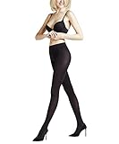 FALKE Damen Strumpfhose Seidenglatt, Synthetik, 1 Stück, Schwarz (Black 3009),...