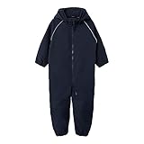 NAME IT Jungen Nmnalfa Solid Fo Noos Softshell Suit Regenanzug, Dark Sapphire,...