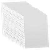 HAPINARY 100 Stück Loseblatthüllen Transparente Aktenhalter Praktische Aktentaschen...