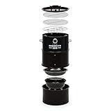 Klarstein Brooklyn-BBQ 4-in-1-Grillfass: Grill, Smoker SlowCooker & Feuerschale (Ø 42 cm,...