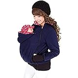 WoCOyo 3 in 1 Babytrage Jacke Damen Atmungsaktiv Tragejacke für Mama und Baby mit Kapuze...