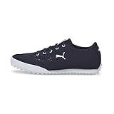 PUMA Damen Monolite Fusion Slip-On Golfschuh, Navy Blazer White, 44 EU