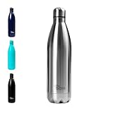 Edelstahl Trinkflasche - Otto Koning - Doppelwandige Vakuumisolierte Thermoskanne. Hält...