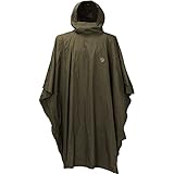 Fjällräven Unisex Poncho Regenmantel, Grün (Dark Olive 633), Einheitsgröße...