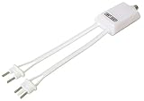 Sat-Fox 240/300 Ohm Weiche zu 75 Ohm IEC-Stecker für alte Radios;...