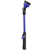 STYDDI Robuster Gießstab mit schwenkbarem Kopf, Gartenschlauchstab aus Metall mit...