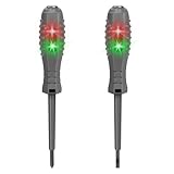 Flintronic 2-in-1 Stromdetektor mit Schraubendreher, 2 Stück Elektrisches Testwerkzeug,...