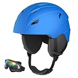 Kinder-Skihelm Kinder Ski-Helm in sportlichem Design stoßfester Skihelm Mädchen & Jungen...