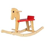 HEMOTON 1 Stück Holzpferd Schaukelstuhl Spielzeug Haushalt Steckenpferd Schaukelstuhl...