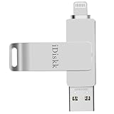 iDiskk 128G Lightning USB Stick für iPhone MFi-zertifizierter iPhone Foto-Stick...