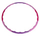 Simba 107402215 - Hula Hoop mit Licht, mit Lichteffekt, zum Zusammenstecken, 80cm, ab 5...
