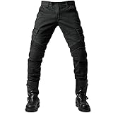 GEBIN Herren Motorradhose, Motorrad Jeans Biker Trousers, Sportliche Motorrad Hose Fahrrad...