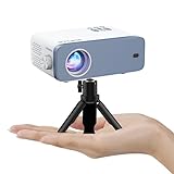 Mini Beamer, VOPLLS 12000L Beamer Full HD 1080P Unterstützt, Tragbar Video Projektor mit...