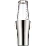 WMF Clever&More Cocktail Set 2-teilig, Edelstahl Cocktail Shaker mit Rührglas,...