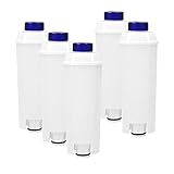 5 x Filter für Kaffeevollautomaten/Kaffeemaschinen von DeLonghi wie...