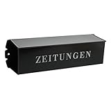 Burg-Wächter Zeitungsrolle mit Metall-Seitendeckel, Briefkastenergänzung,...