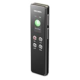 MECHEN 128GB Diktiergerät Digital, One-Touch-Aufnahme, Sprachsteuerung, 1536kbps...