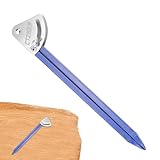 Tuxxjzm Tischler-Kompass – Metall-Geometriezirkel | Kleiner Zirkel, Anreißwerkzeug für...