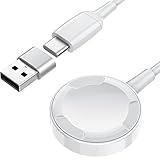 QIBOX Ladestation Kompatibel mit Apple Watch Ladekabel iWatch Ladegerät, 100cm USB C &...
