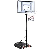 Yaheetech Basketballkorb mit Rollen Basketballständer Basketballanlage Standfuß mit...