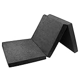 FORTISLINE - Klappmatratze 195x60x9cm - 3-teilige Faltmatratze - H2 Gästematratze -...