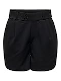 ONLY Damen Shorts High Waist Bermudas Knopf-Detail bequem stilvoll Sommer Pants,...