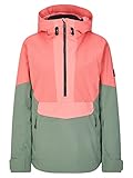 Ziener Damen TENJA Ski-Jacke/Schnee-Hemd | warm, wasserdicht, PFC frei, green mud, 42