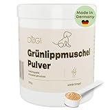 DOG1 Grünlippmuschel Hund | 250g natürliches Grünlippmuschelpulver für Hunde |...