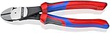 KNIPEX Kraft-Seitenschneider mit Comfort-Griffen 200 mm, 74 22 200