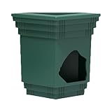 -Futterspender, Schildkröten-Futterschalen mit realistischer Landschaft, Aquarium- für,...