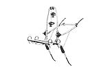 Thule ClipOn High 9106 Fahrradträger für die Heckklappe, Silber, 143 x 69 x...