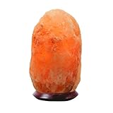 HAF® Rosa Salzlampe Naturform 2-3 kg aus echtem Natursalz | 100% natürliche...