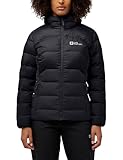 Jack Wolfskin Damen Ather Down Hoody W Daunenjacke, Schwarz, S EU
