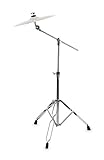 XDrum Galgenbeckenständer Semi (Höhe 84 bis 157 cm, versenkbarer Galgen, doppelstrebig)