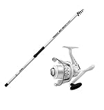 Lineaeffe Brandungsangel Set Tele Surf Combo 3,60m Angelrute + Brandungsrolle inkl. Schnur...