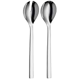 WMF Nuova Salatbesteck 30 cm, groß, Salatgabel und Servierlöffel, Cromargan Edelstahl...