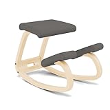 Variable, Original Kniestuhl, Design von Peter Opsvik - Natur/Grau, Profitieren...