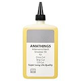 AMATHINGS Aktenvernichter-Öl 350 ml – Premium Pflege für alle Schredder –...
