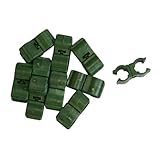 Xclou Garden Multifunktionsclip, 10er Set, Pflanzenbinder, Pflanzenklammer,...
