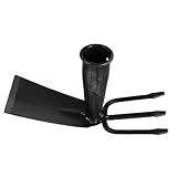Homoyoyo Garten-handwerkzeug, Metallkopfhacke Mit Rechen, Ersatz-kohlenstoffstahl, Robust,...